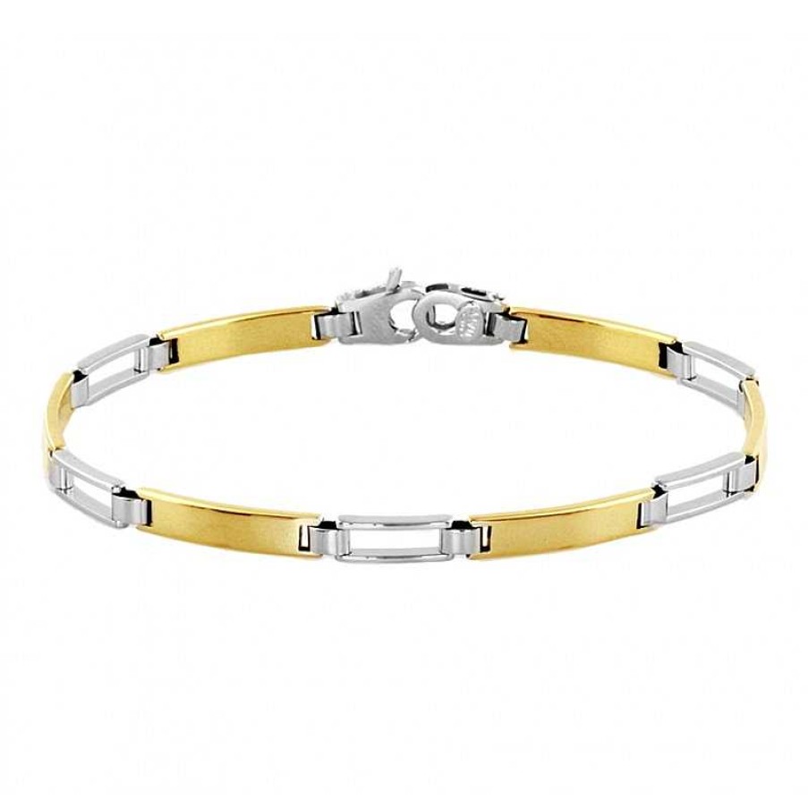 Armbanden Mostert Huiscollectie | Exclusieve Gouden Bicolor Dames Armband