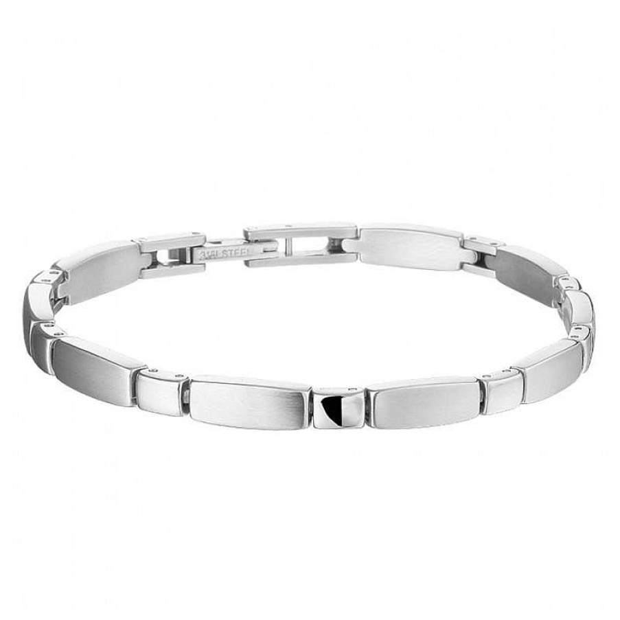 Armbanden Mostert Huiscollectie | Stalen Fantasiearmband Dames 19 Cm