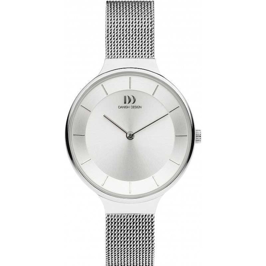 Horloges Danish Design | Danish Design Pure Georgia Iv62Q1272 - Dameshorloge Zilverkleurig 32 Mm