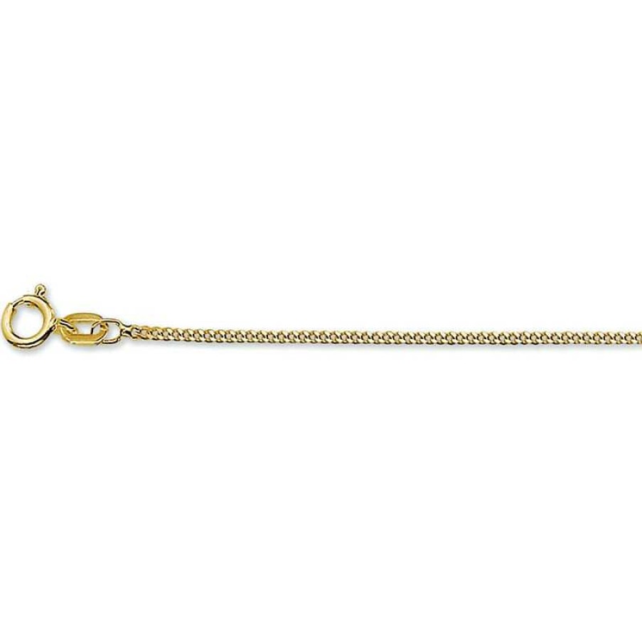 Kettingen Mostert Huiscollectie | Gouden Ketting Zonder Hanger Gourmet 1.2 Mm