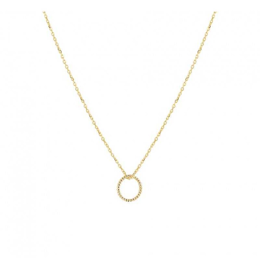 Kettingen Mostert Huiscollectie | Gouden Ketting Rondje Twisted