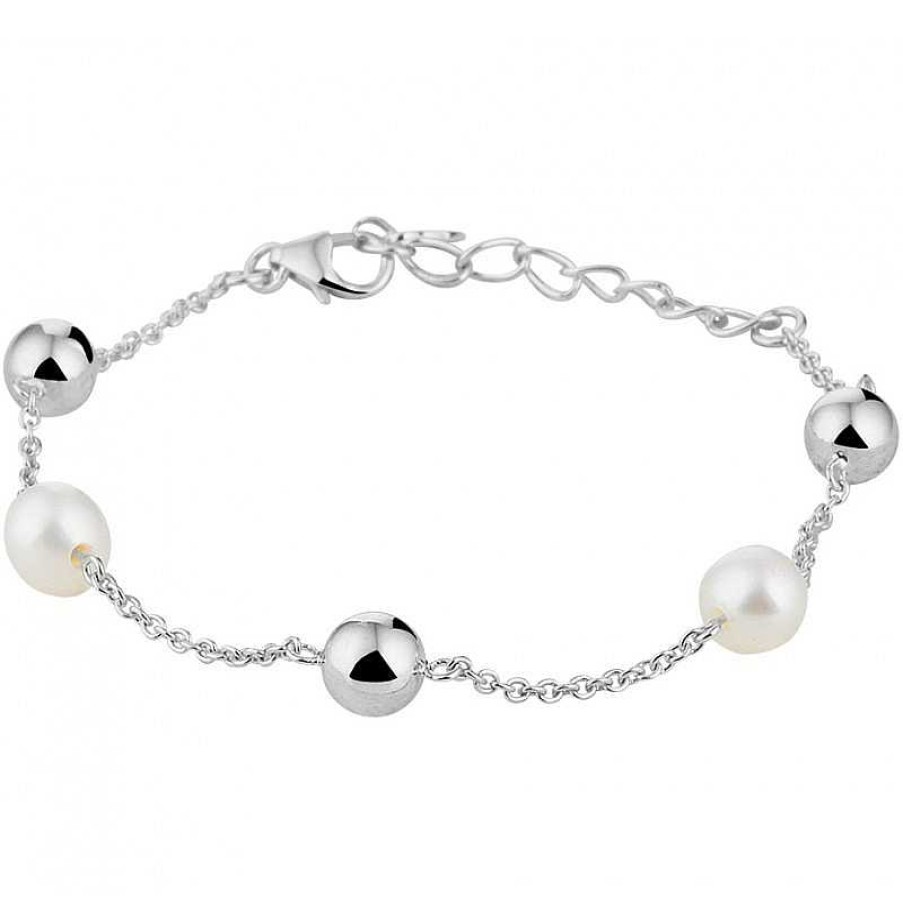 Armbanden Mostert Huiscollectie | Edelsteen Armband Met Parel