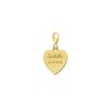 Bedels Names4ever | Gouden Bedel Hart Met Naam En Datum Names4Ever