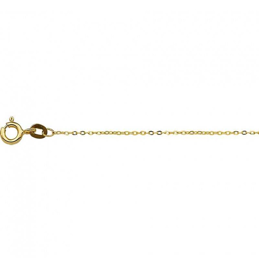 Kettingen Mostert Huiscollectie | Gouden Ketting Zonder Hanger - Ankerschakel 1 Mm