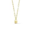 Kettingen Mostert Huiscollectie | Gold Plated Ketting Met Slotje