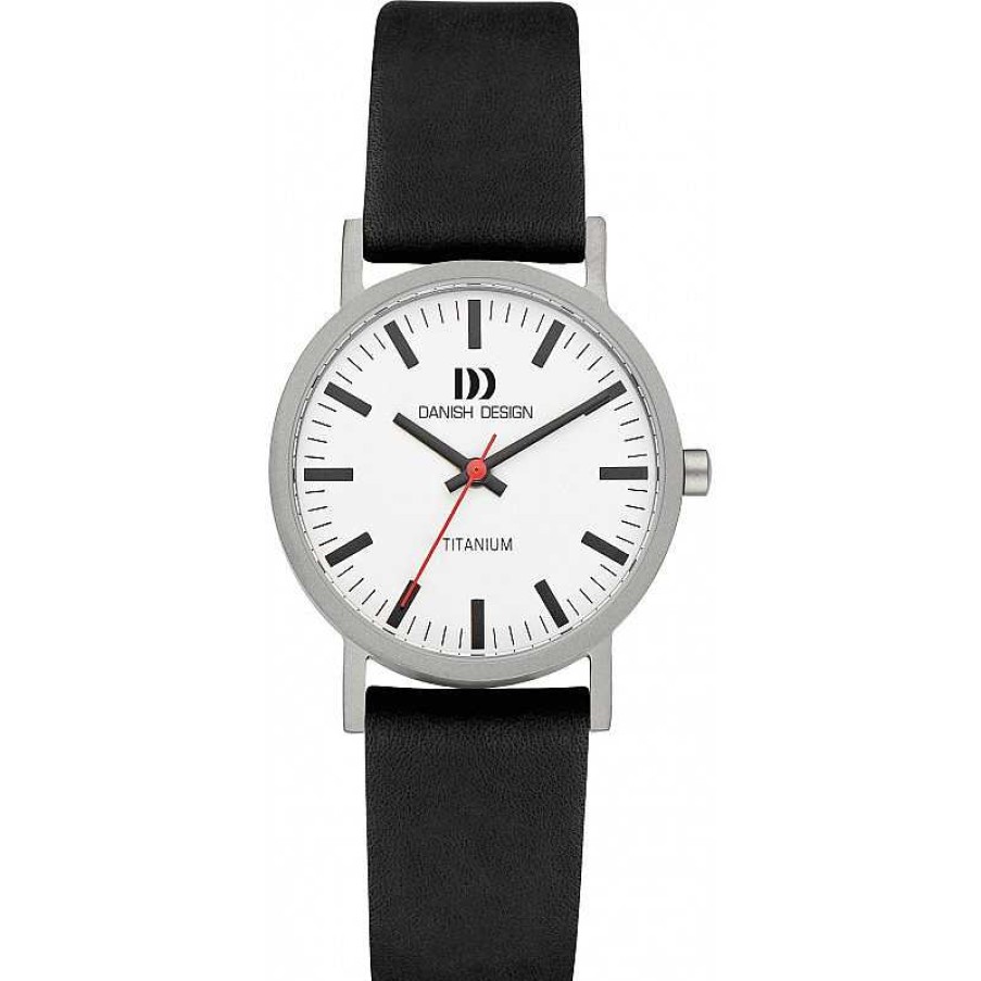 Horloges Danish Design | Danish Design Gl Be Rhine Iv14Q199 - Dameshorloge Van Titanium Met Leren Band