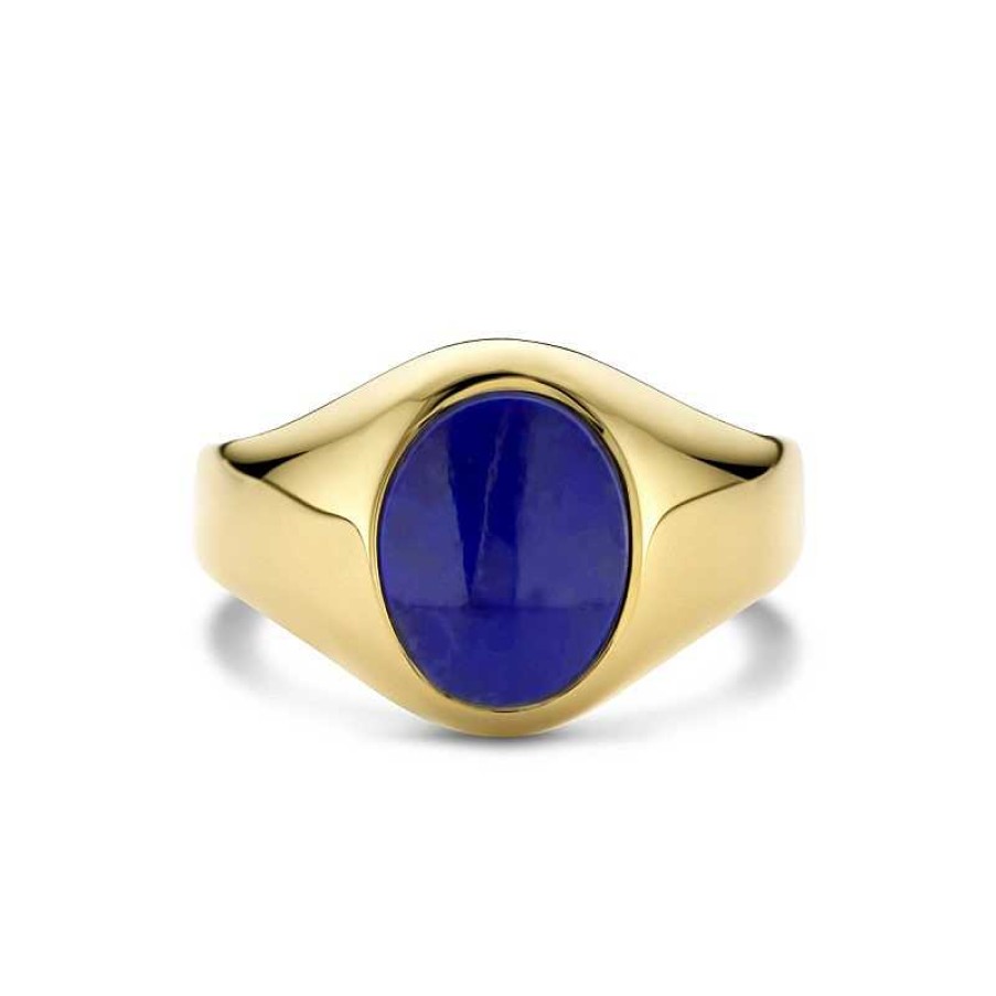 Ringen Mostert Huiscollectie | 14-Karaat Ring Met Lapis 1.00 Crt