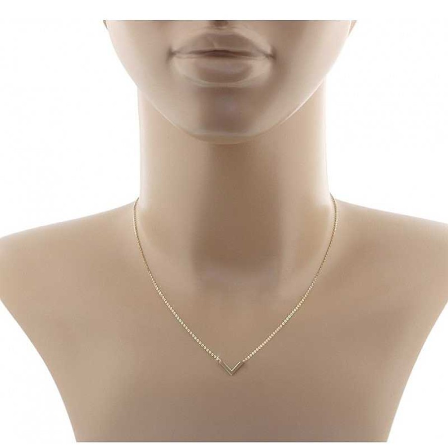 Kettingen Mostert Huiscollectie | V Ketting Goud