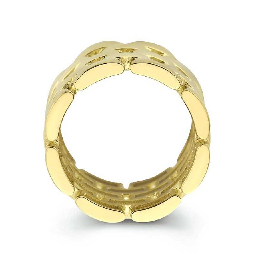 Ringen Mostert Huiscollectie | 14-Karaat Gouden Ring Met Rolex Schakel 12 Mm