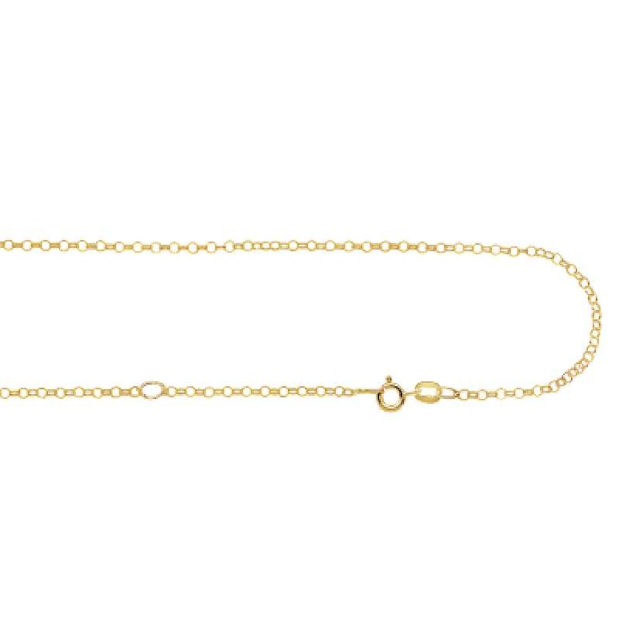 Kettingen Mostert Huiscollectie | Gouden Jasseron Ketting 1 Mm