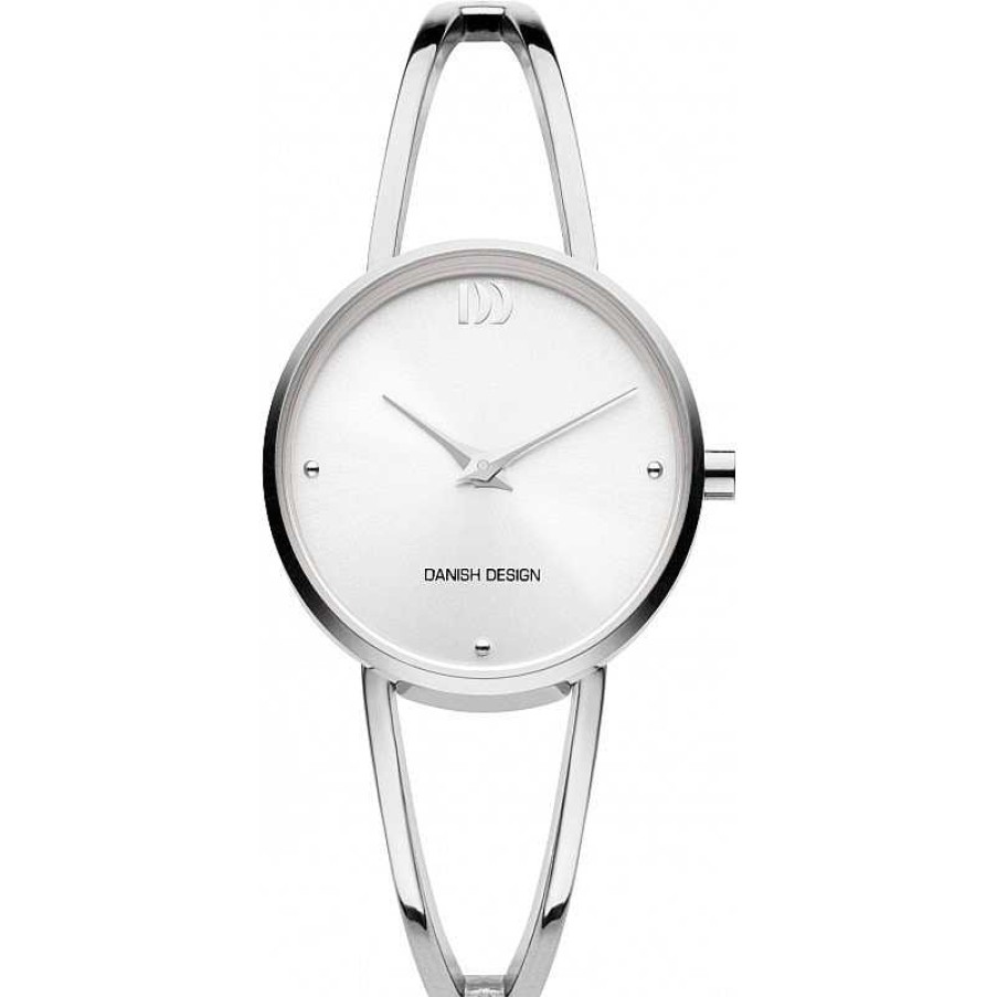 Horloges Danish Design | Danish Design Pure Chloe Iv62Q1230 - Dameshorloge Zilverkleurig 27 Mm