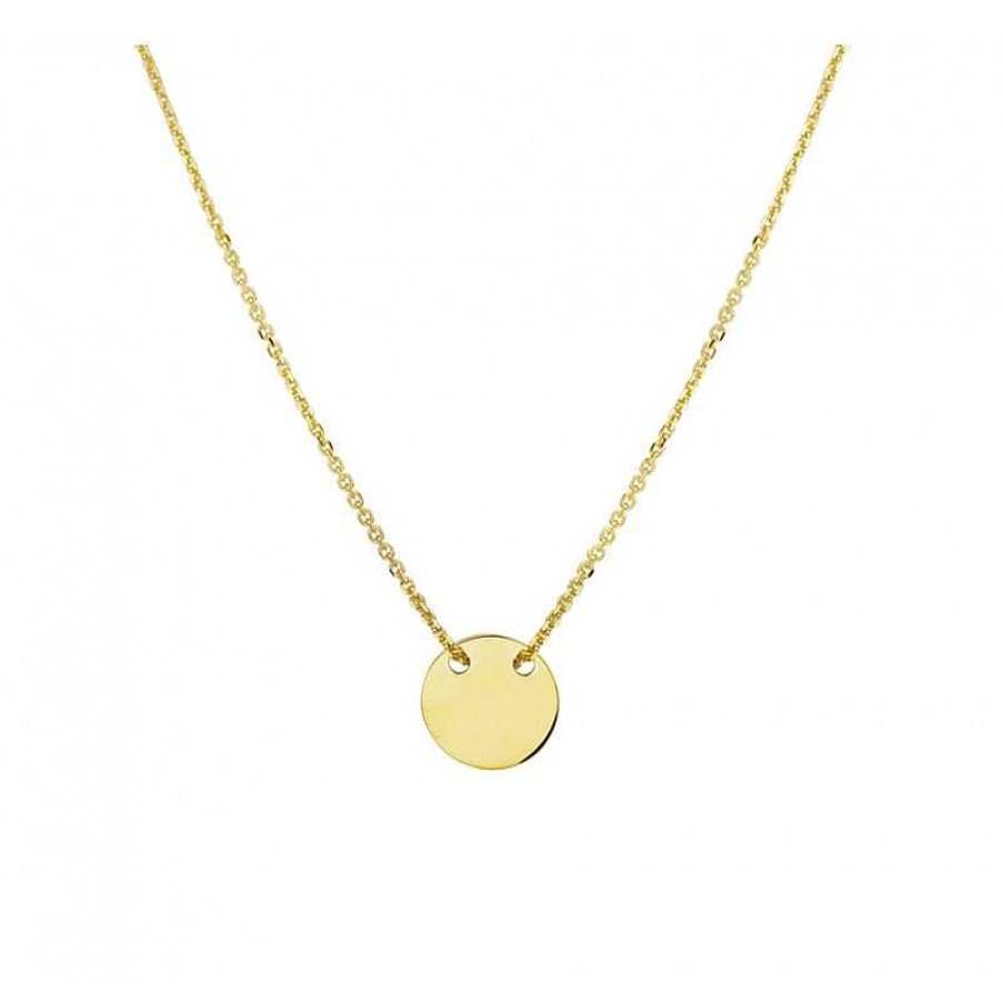 Kettingen Mostert Huiscollectie | Gouden Ketting Met Munt