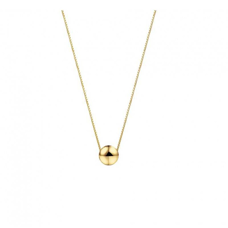 Kettingen Mostert Huiscollectie | Gouden Ketting Met Bolletje