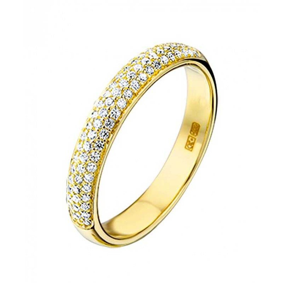 Ringen Mostert Huiscollectie | Gouden Ring Diamant 0.25 Crt