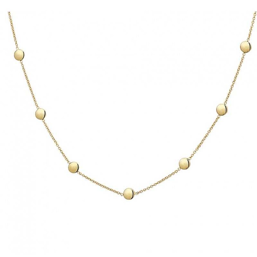 Kettingen Mostert Huiscollectie | Gouden Ketting Met Rondjes 5 Mm