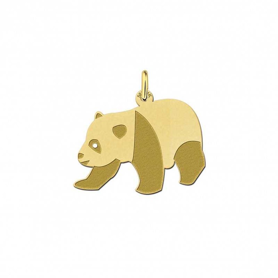 Hangers Mostert Huiscollectie | Gouden Panda Hanger