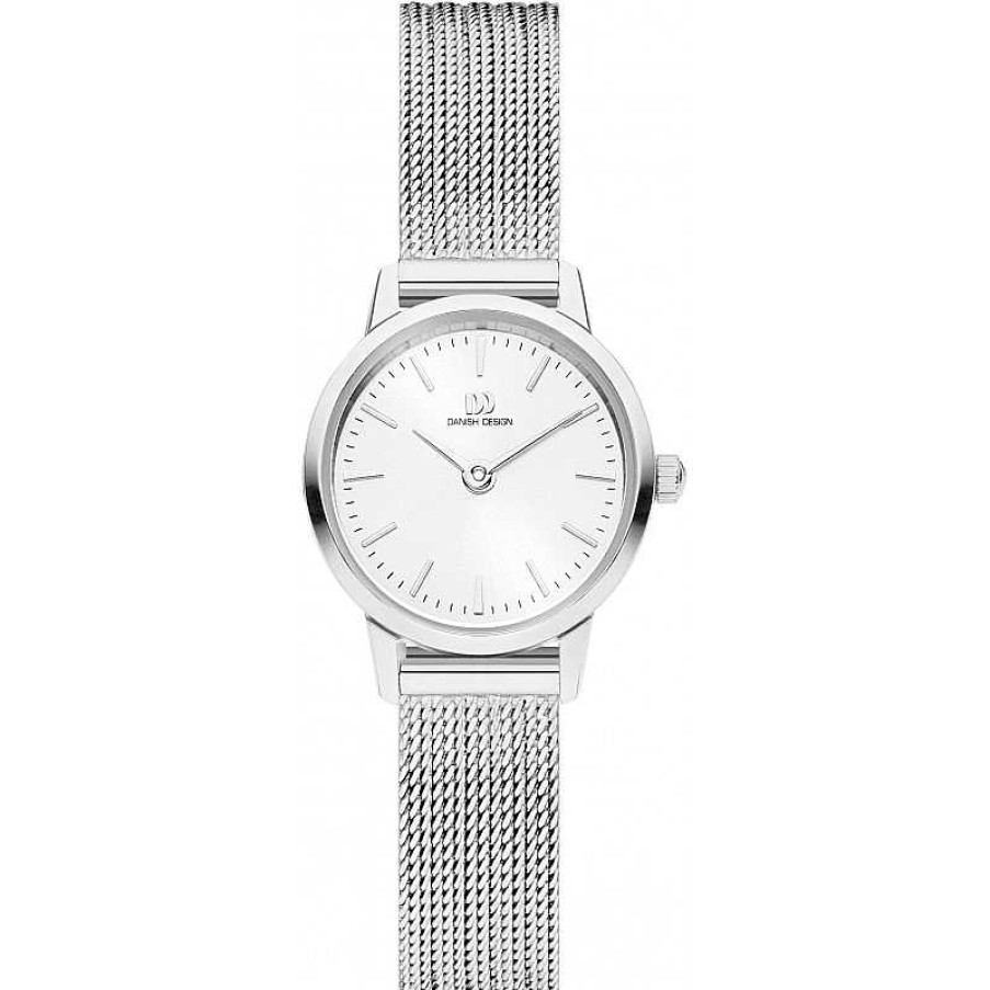 Horloges Danish Design | Danish Design Tidl S Akilia Iv62Q1268 - Dameshorloge Zilverkleurig 22 Mm