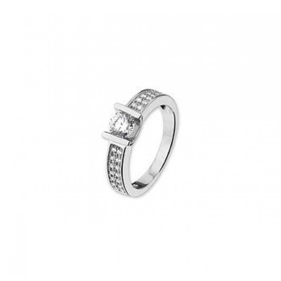 Ringen Mostert Huiscollectie | Dames Ring Zilver Met Steen