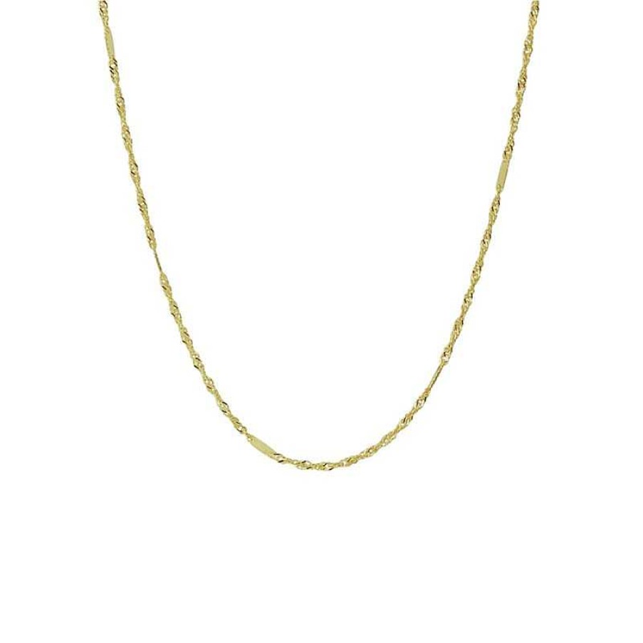 Kettingen Mostert Huiscollectie | Gouden Ketting Singapore 45Cm