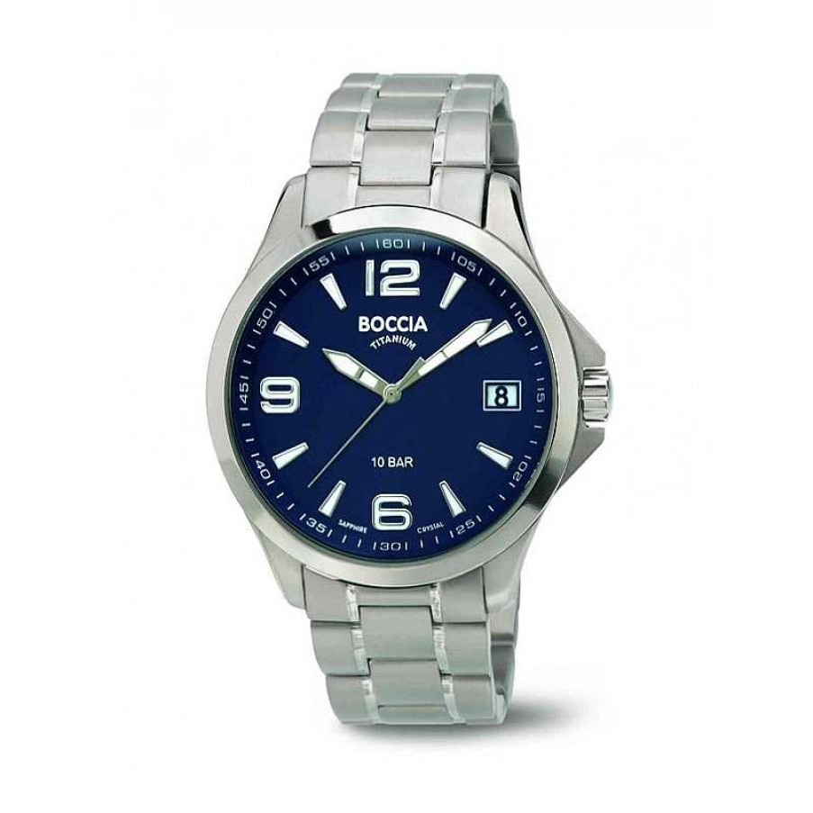 Horloges Boccia Titanium | Boccia Horloge 3591-03 Titanium Heren