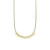 Kettingen Mostert Huiscollectie | Gold Plated Gourmet Ketting Met Rondjes - Lengte 40 + 4 Cm