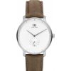 Horloges Danish Design | Danish Design Gl Be Donau Iq14Q1279 - Herenhorloge Van Titanium Met Leren Band