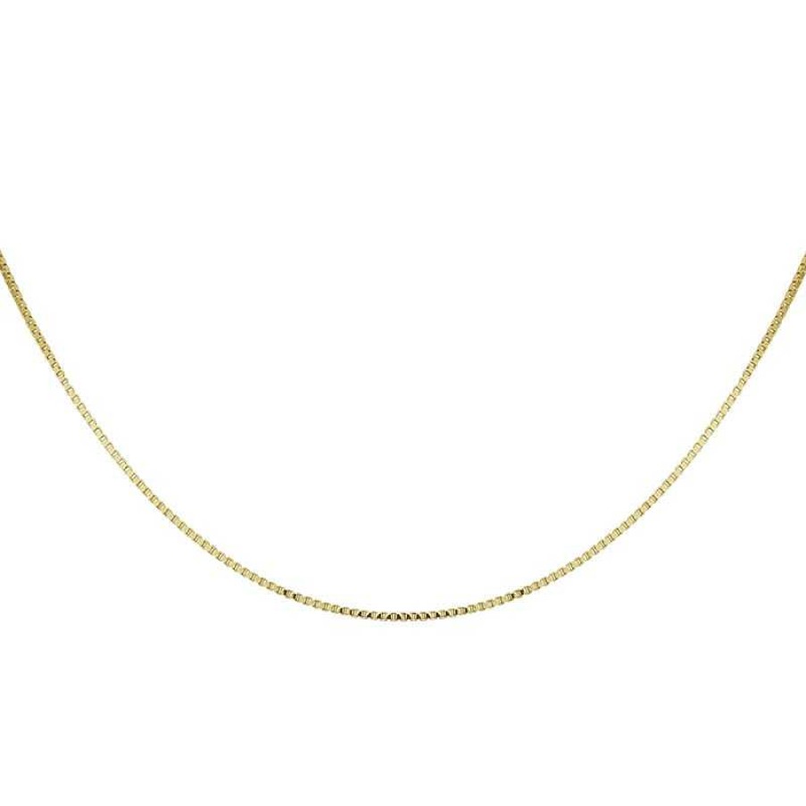 Kettingen Mostert Huiscollectie | Ketting Goud Venetiaans 0.9 Mm