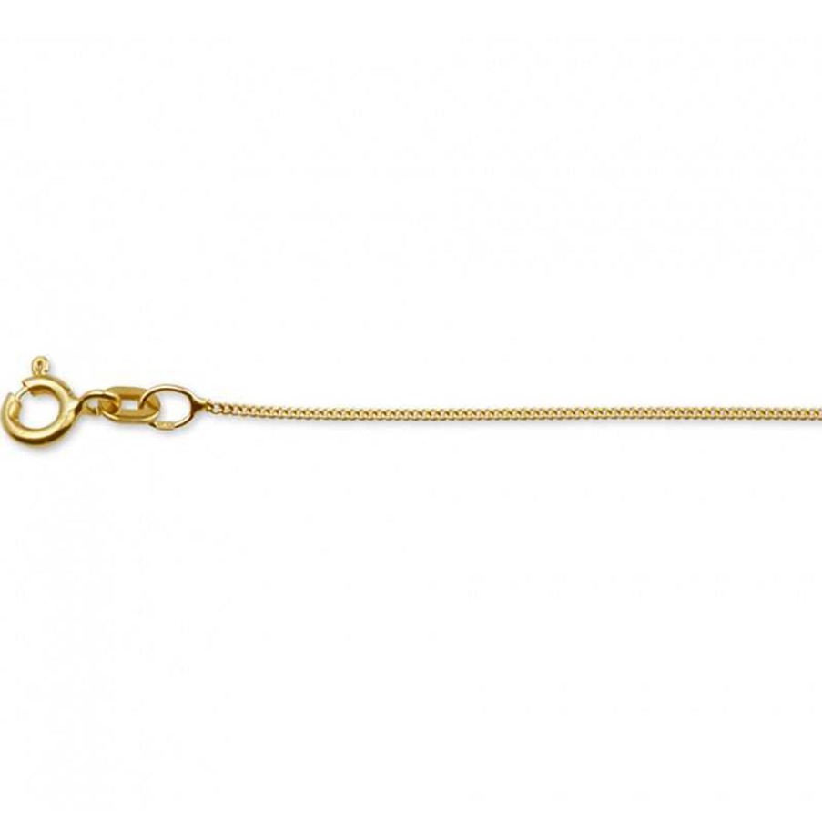 Kettingen Mostert Huiscollectie | Gouden Ketting Zonder Hanger Gourmet 0.8 Mm